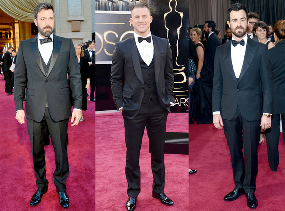 Ben Affleck, Channing Tatum, Justin Theroux, Oscars 2013 Ben Affleck, Channing Tatum, Justin Theroux, Oscars 2013
